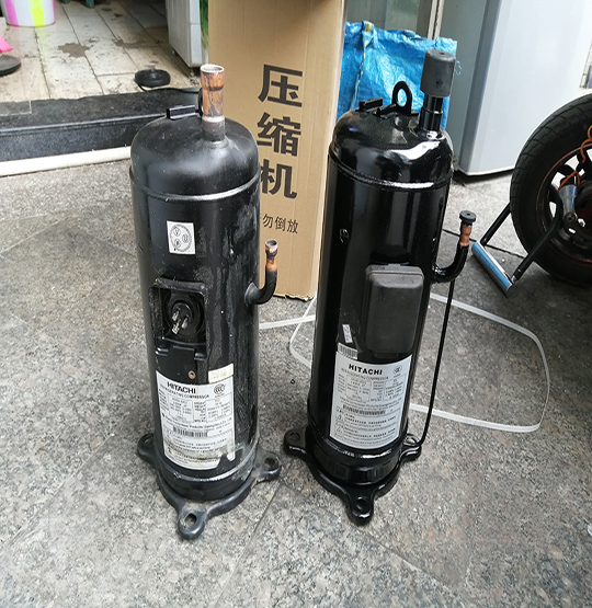 顺河中央空调压缩机的更换维修